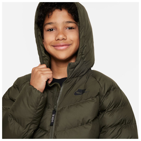 Nike Παιδικό μπουφάν Sportswear Synthetic-Fill Hooded Jacket
